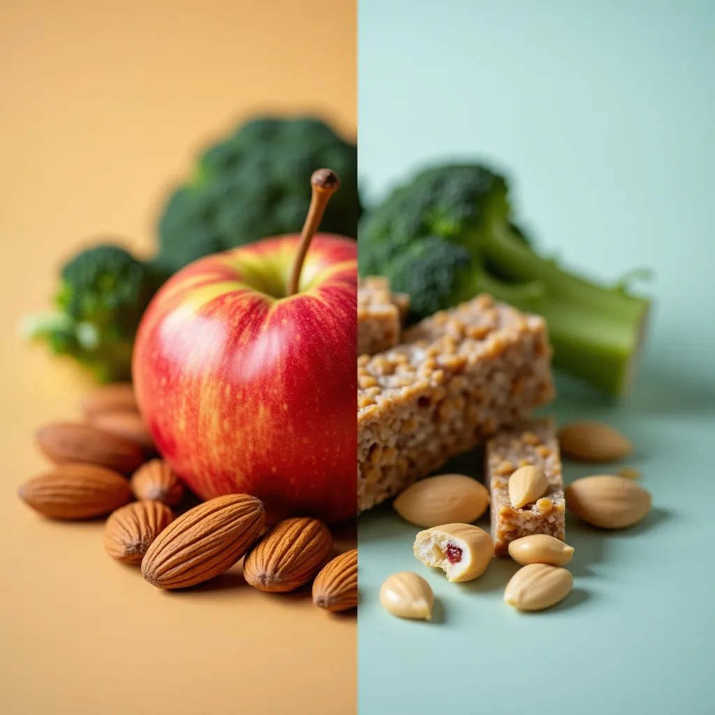 Alimente integrale vs. procesate